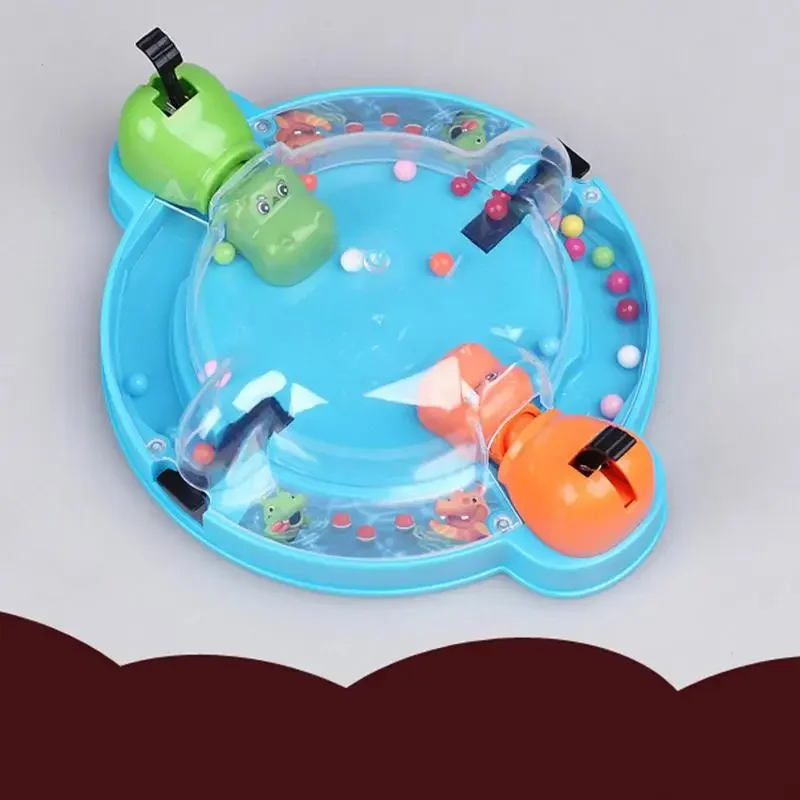 Board Game Multiplayer - New Hippo Frog Bean Eating Table