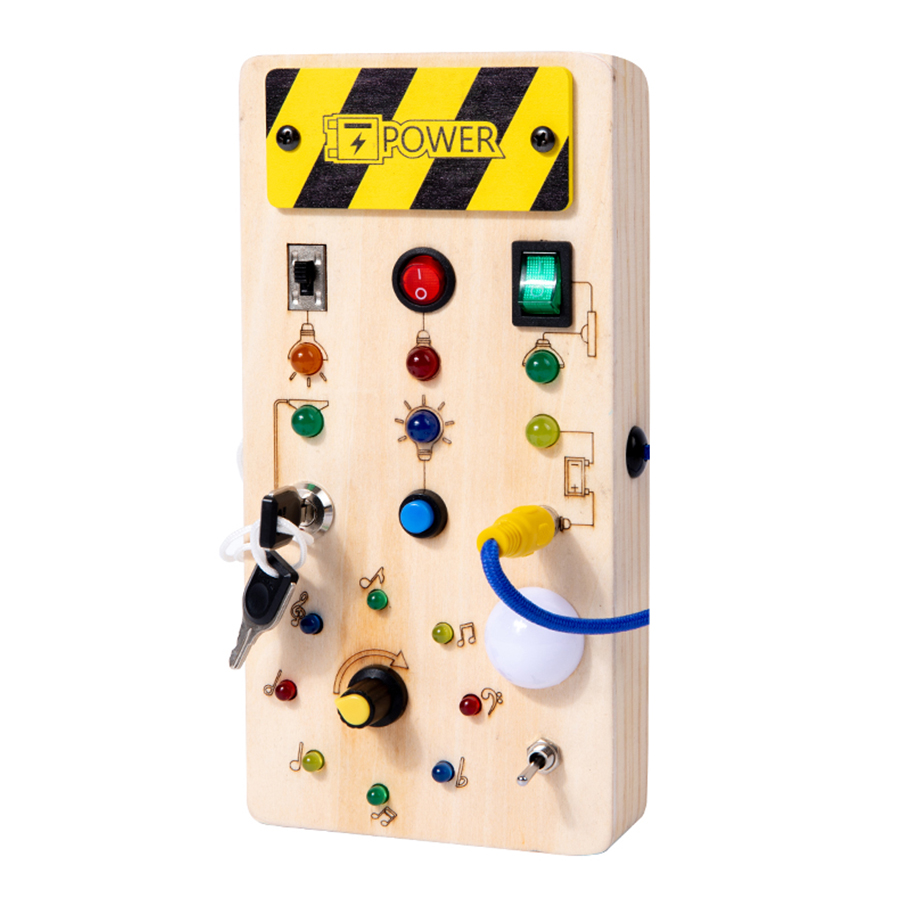 Board Game Recommendation - Montessori Busy Board Sensory Toys Wooden