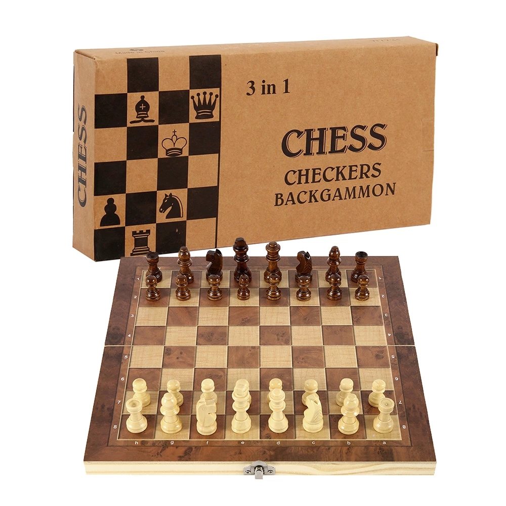 3 in 1 Chess Board, Folding Wo - огляд і ціна Board Game Operation