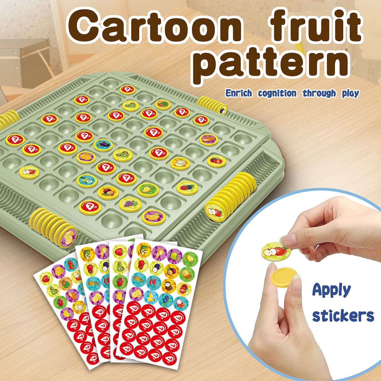 Fruit Flip Chess Memory Match  - огляд і ціна Board Game Flip 7