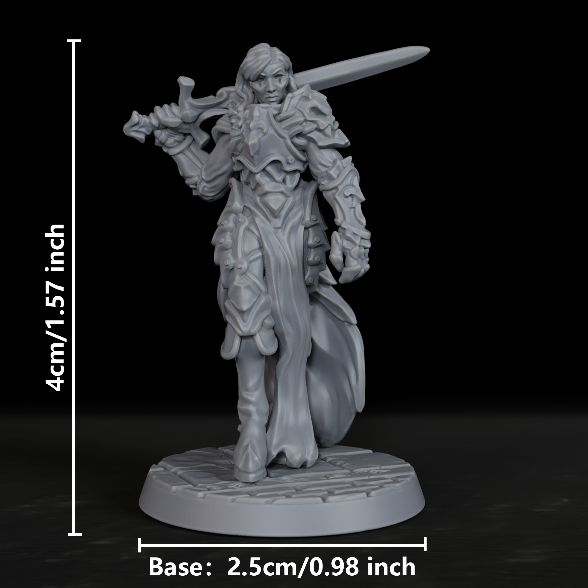 RPG Anti-Paladin Miniature - X - огляд і ціна Board Game Villainous