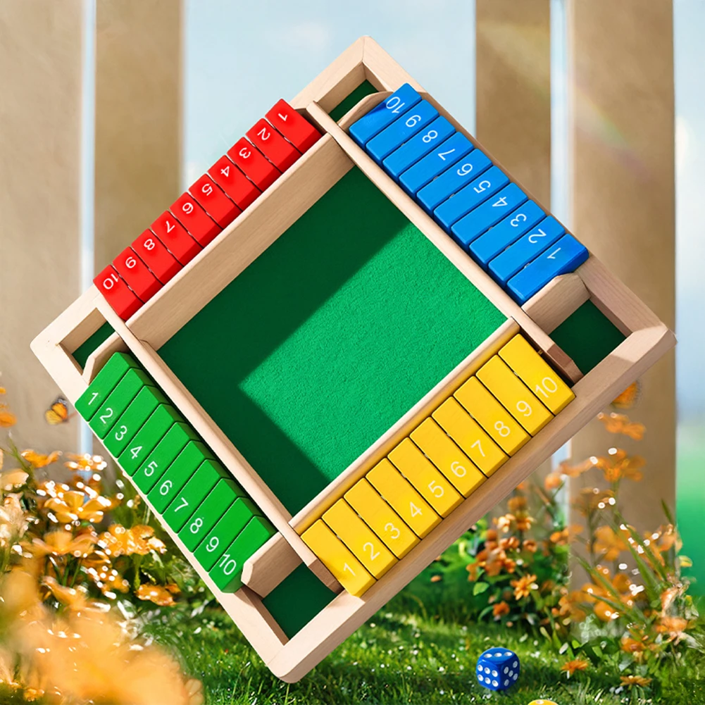 Six Sided Flipping Game Wooden - огляд і ціна Board Game Flip 7
