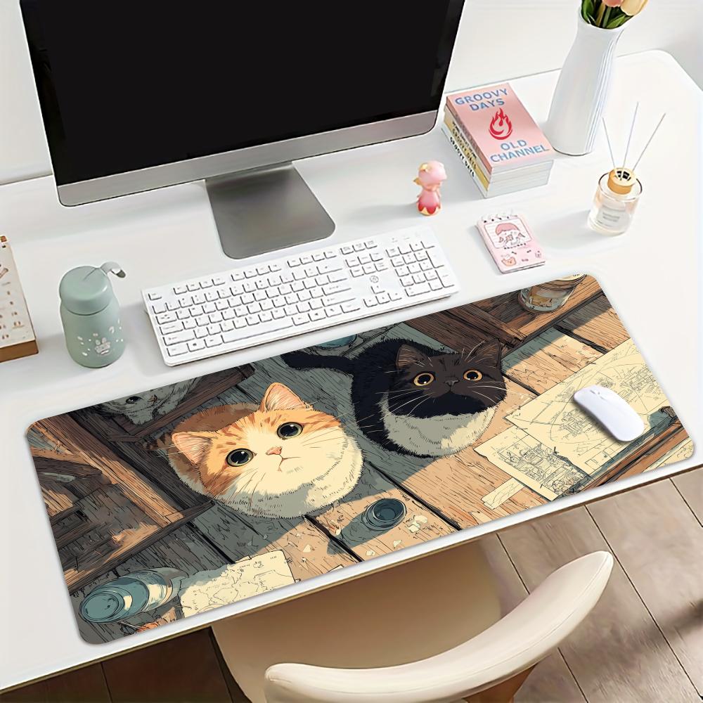 Cute Cat Illustration Design L - огляд і ціна Play Mat Neoprene