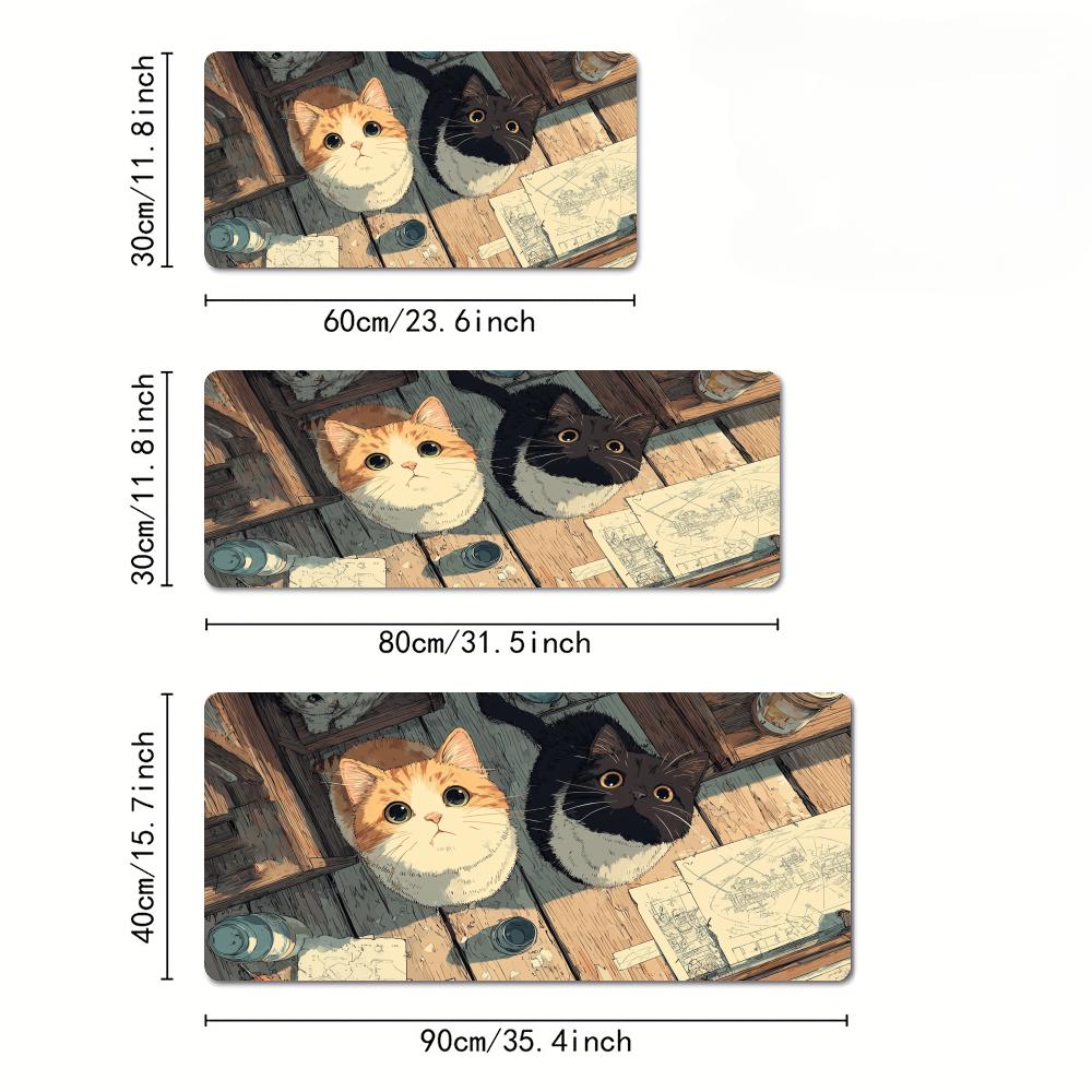 Cute Cat Illustration Design L - огляд і ціна Play Mat Neoprene