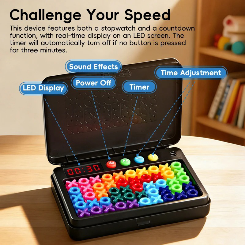 KNYYSECQ Smart XO Puzzle Child - огляд і ціна Board Game Recommendation