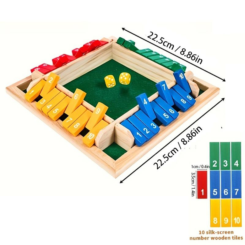 Box Game Wooden Dice Four-Side - огляд і ціна Board Game Flip 7