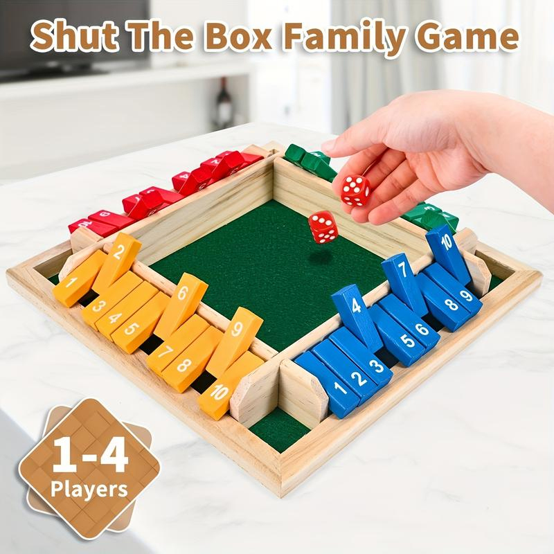 Box Game Wooden Dice Four-Side - огляд і ціна Board Game Flip 7