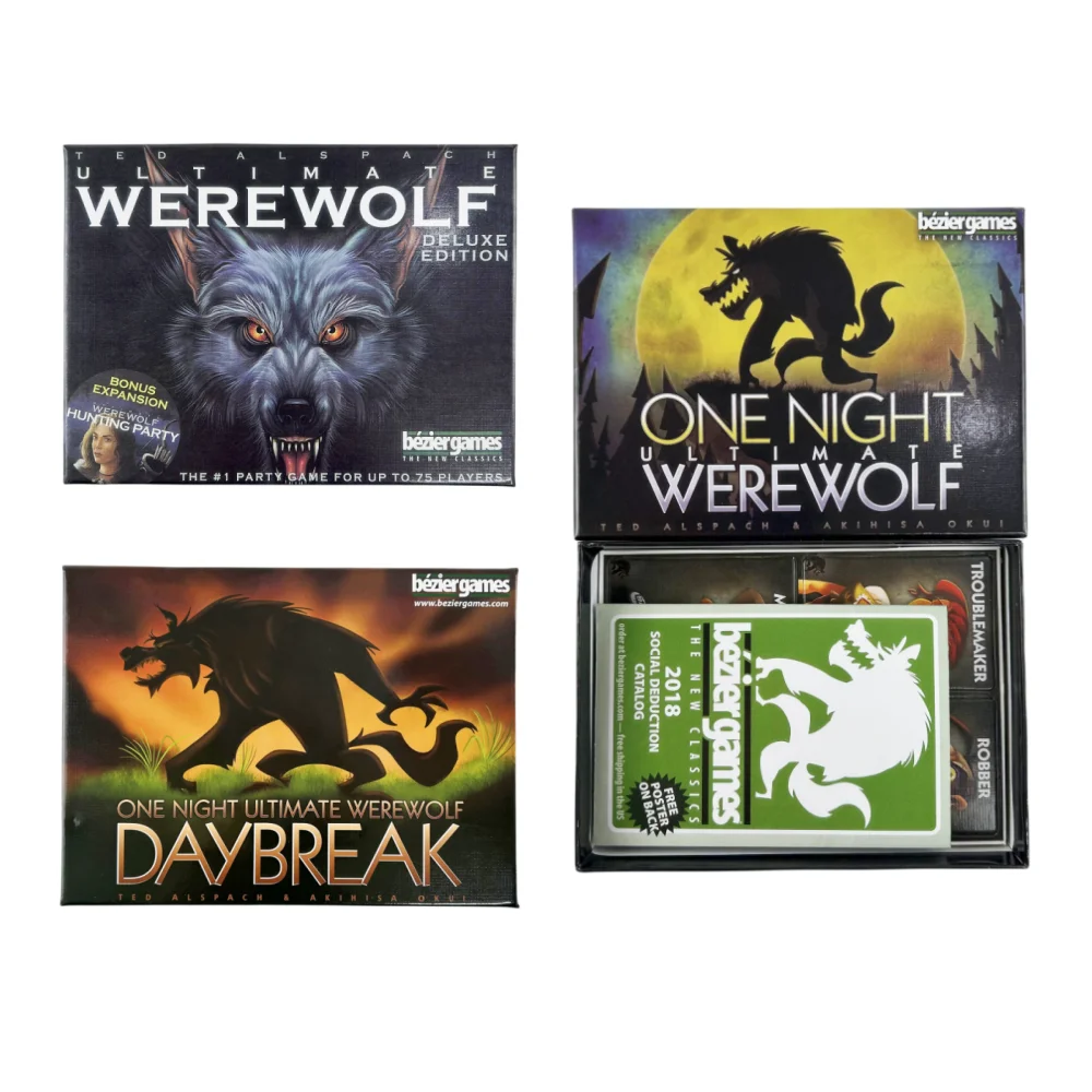 One Night Ultimate Werewolf Ca - огляд і ціна Board Game Villainous