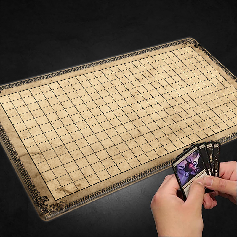 Vintage Grid Tabletop Game Mat - огляд і ціна Play Mat Neoprene