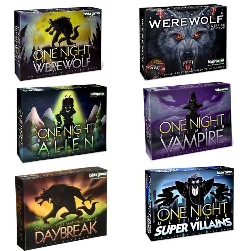 Party Game One Night Ultimate  - огляд і ціна Board Game Villainous