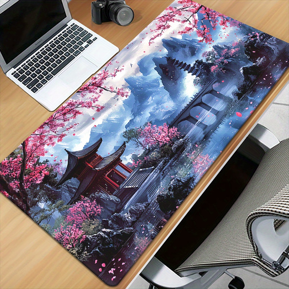 Cherry Blossom Ink Painting La - огляд і ціна Play Mat Neoprene