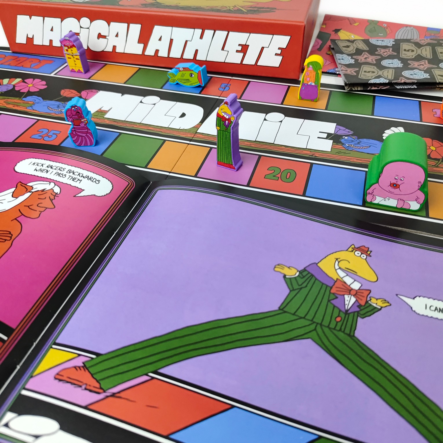 MAGICAL ATHLETE Card Game Part - огляд і ціна Board Game Dots
