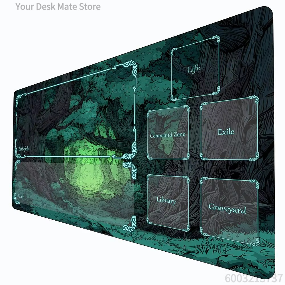 MTG Forest Theme Playmat Magic - огляд і ціна Play Mat Neoprene