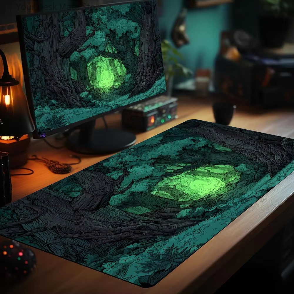 MTG Forest Theme Playmat Magic - огляд і ціна Play Mat Neoprene