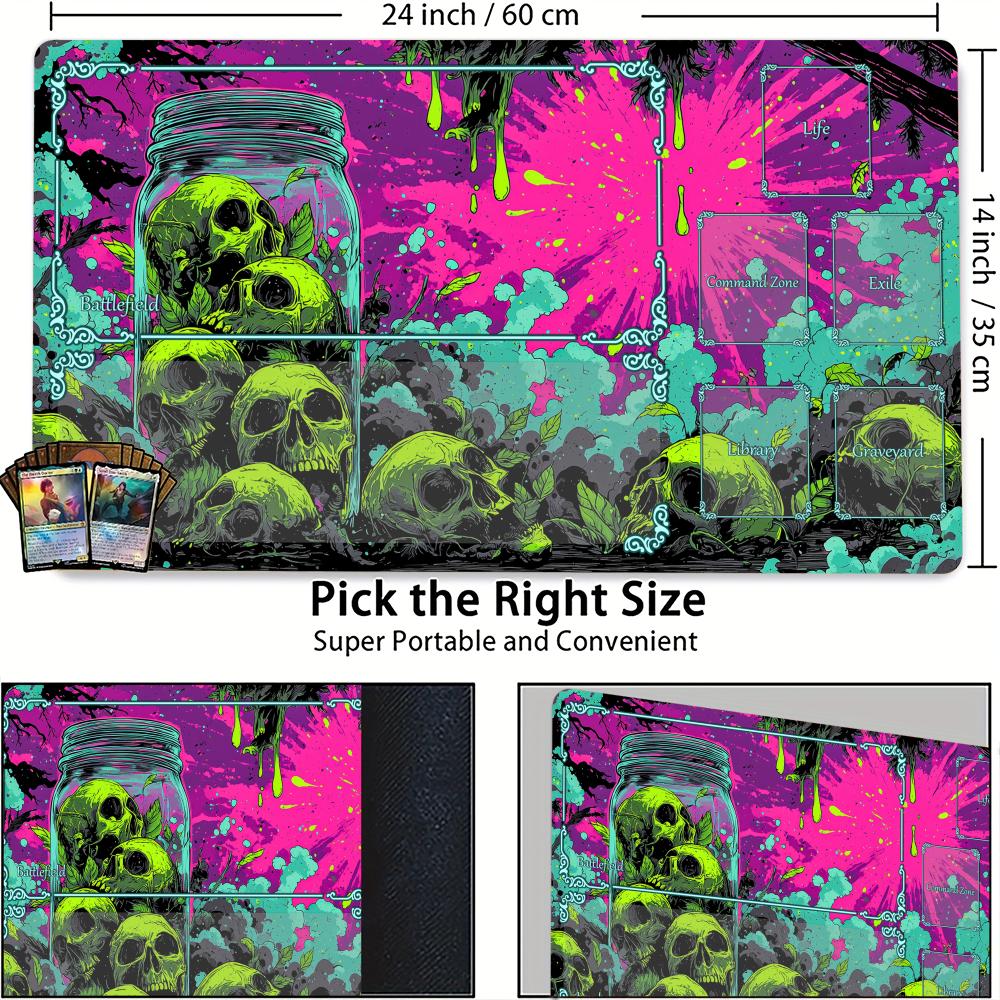 Neon Jungle and Skull Bottles  - огляд і ціна Play Mat Neoprene