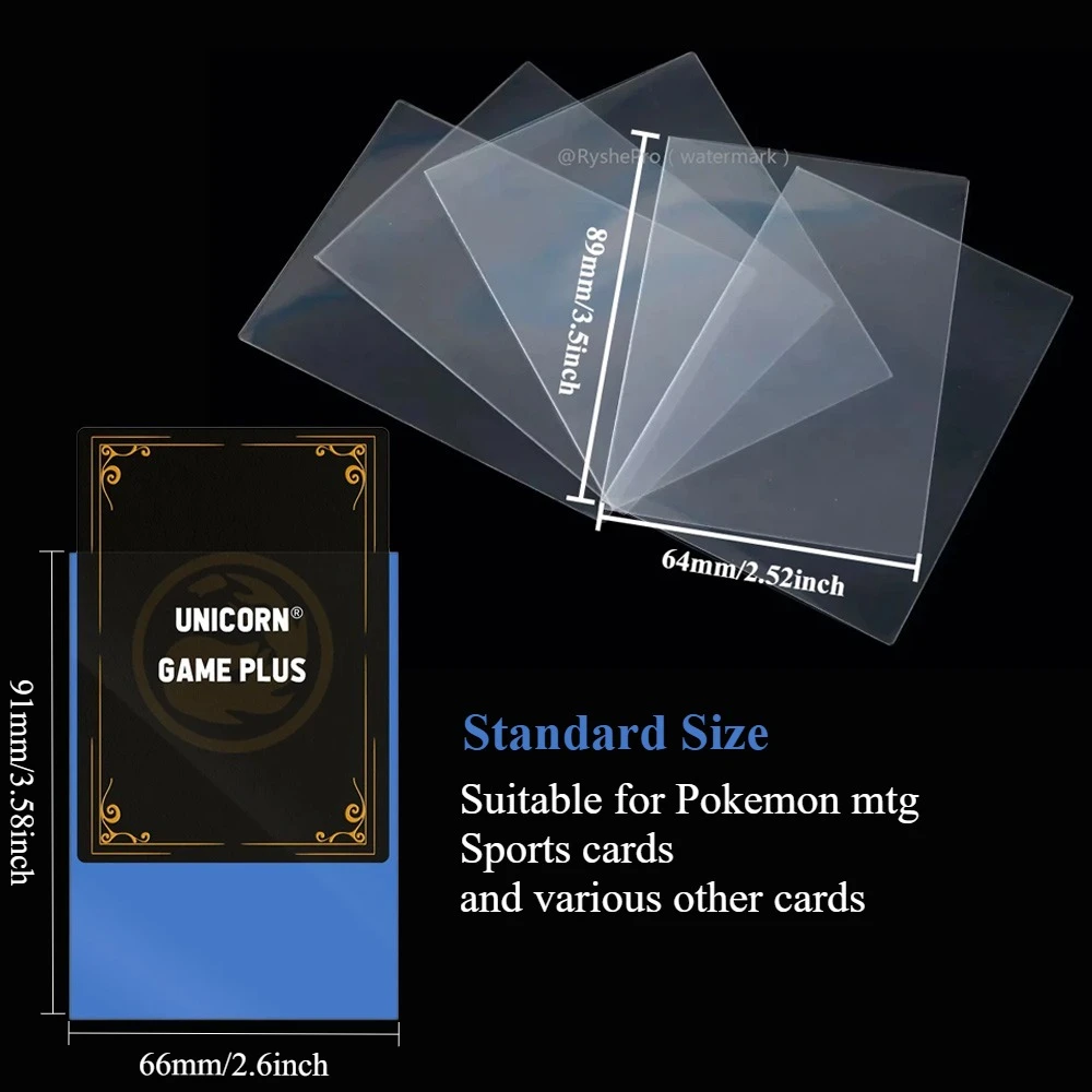 200PCS Card Sleeves Trading Ca - огляд і ціна Board Game Recommendation