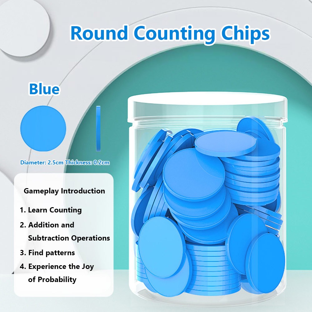 100pcs Plastic Counting Chips  - огляд і ціна Board Game Operation