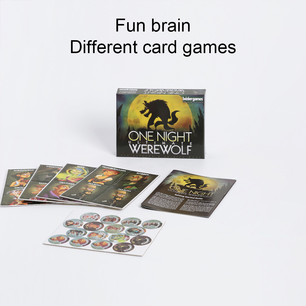 One Night Ultimate Werewolf Ca - огляд і ціна Board Game Villainous