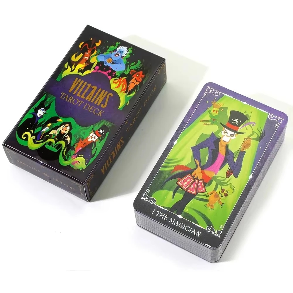 78pcs Villains Tarot Decks Hig - огляд і ціна Board Game Villainous