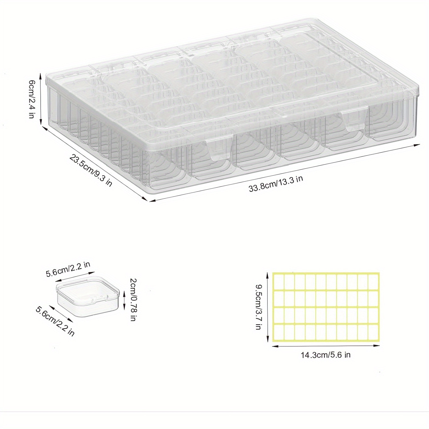 Bead Organizer Box,61pcs Bead  - огляд і ціна Board Game Organization