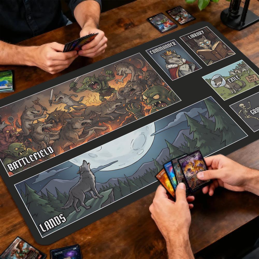 Werewolf Tribe MTG&TCG Tableto - огляд і ціна Play Mat Neoprene