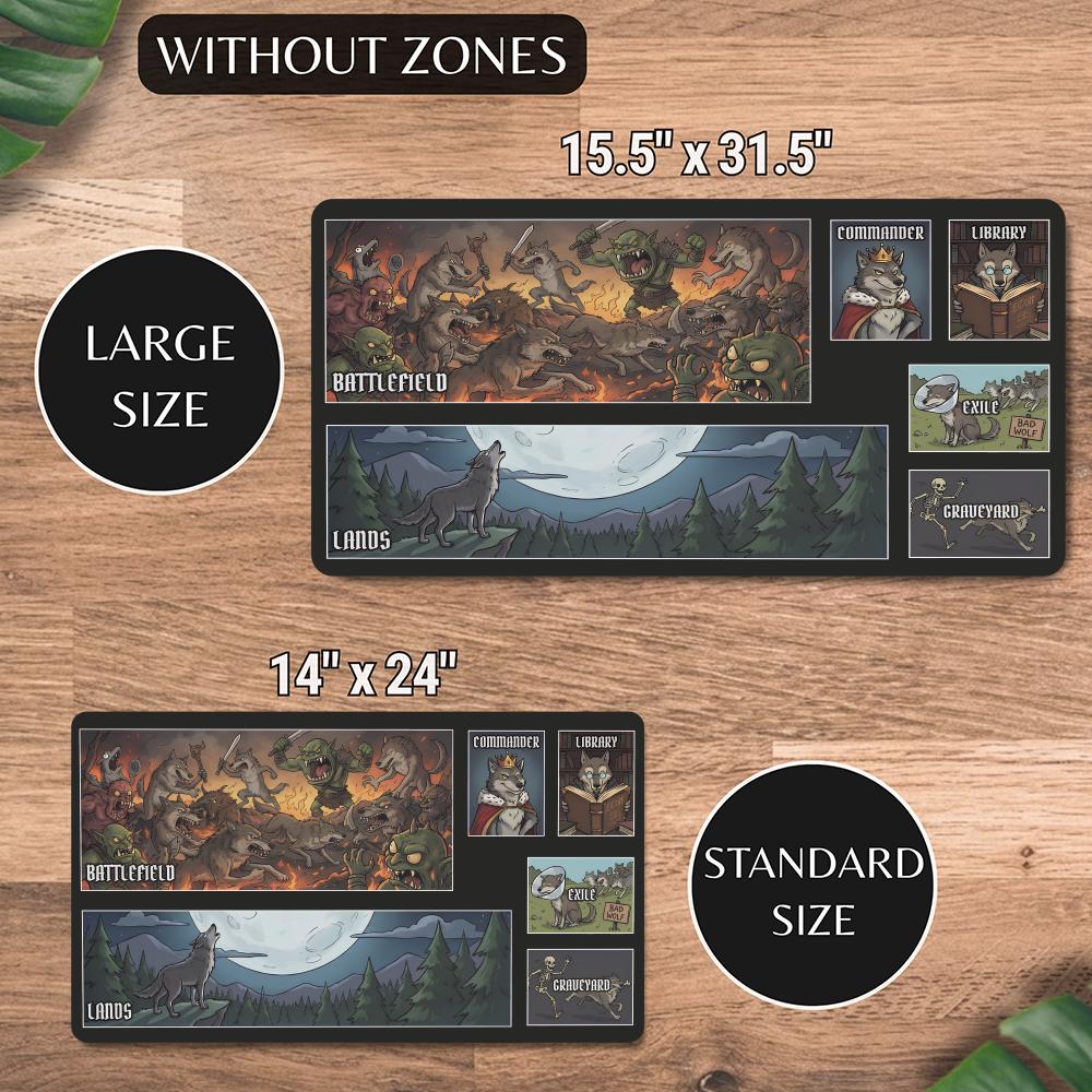 Werewolf Tribe MTG&TCG Tableto - огляд і ціна Play Mat Neoprene