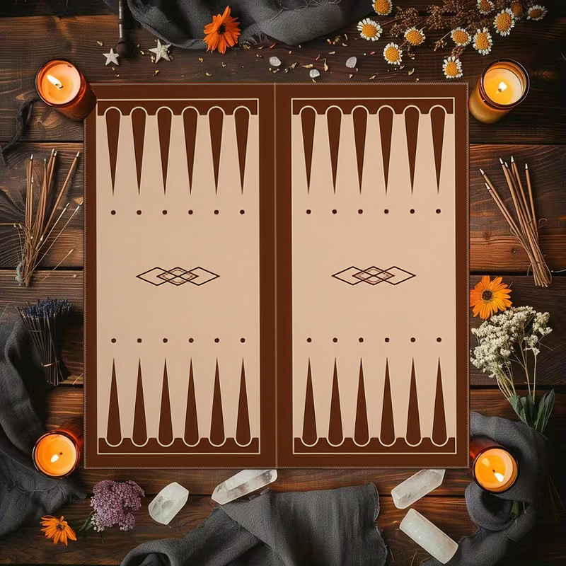 1pc Brown Backgammon Board Pri - огляд і ціна Board Game Operation