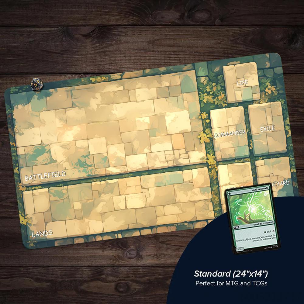 Retro Stone Brick Pattern Them - огляд і ціна Play Mat Neoprene