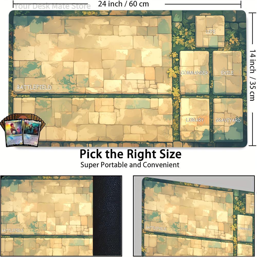 Retro Stone Brick Pattern Them - огляд і ціна Play Mat Neoprene