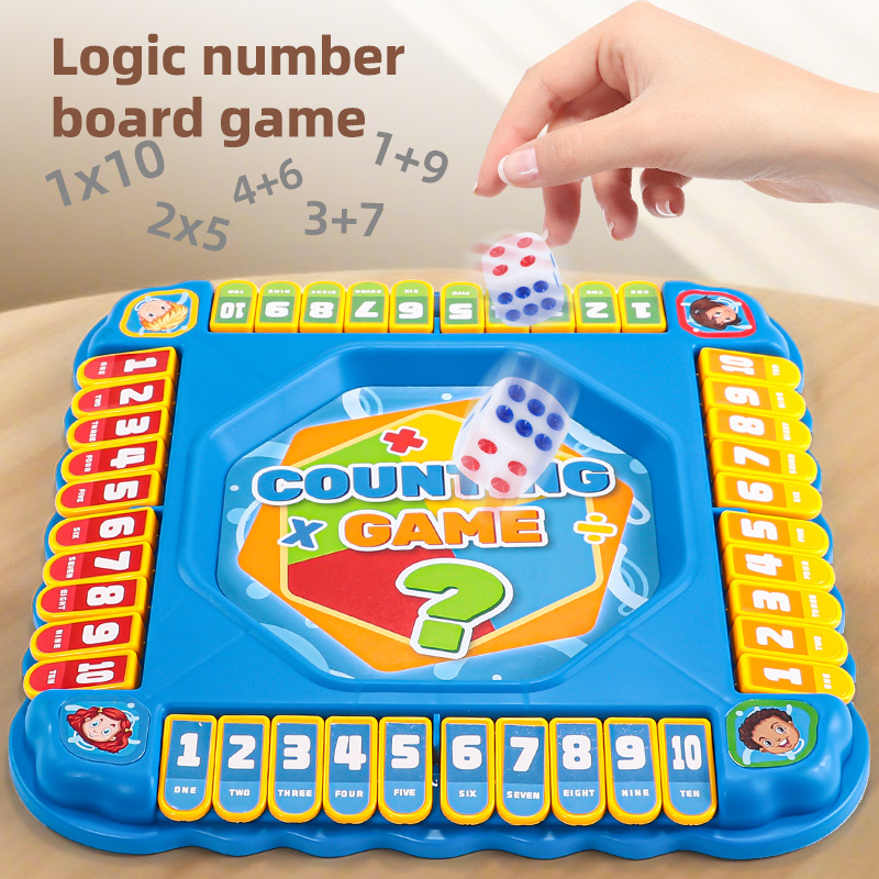 KNYYSECQ Children's Mathematic - огляд і ціна Board Game Flip 7