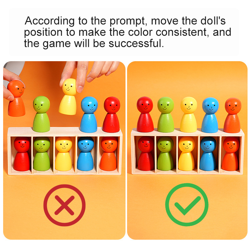 Guessing Colors Doll Color Mat - огляд і ціна Board Game Multiplayer