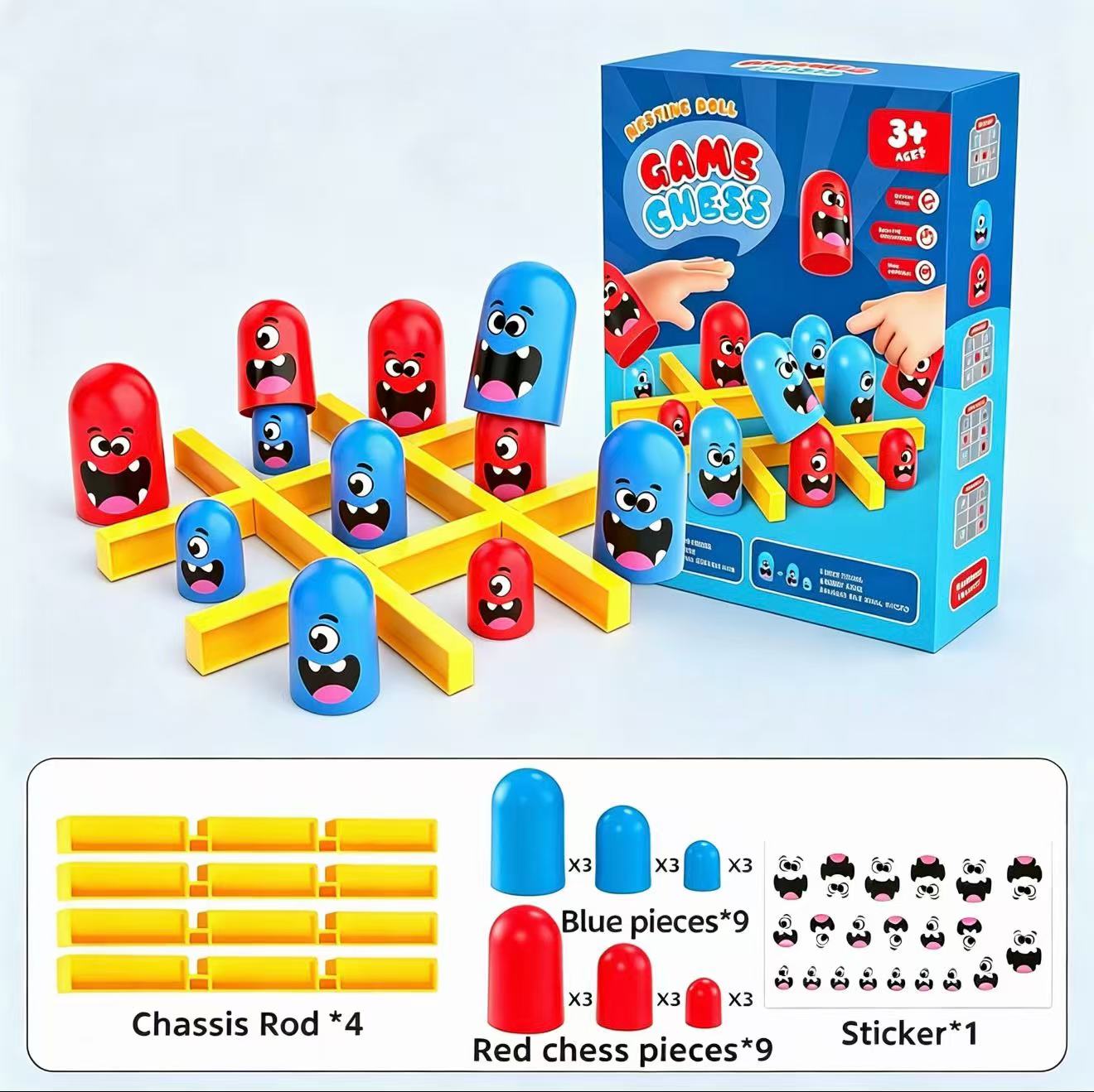 Tic-Tac-Toe Eat-and-Be-Sized S - огляд і ціна Board Game Recommendation