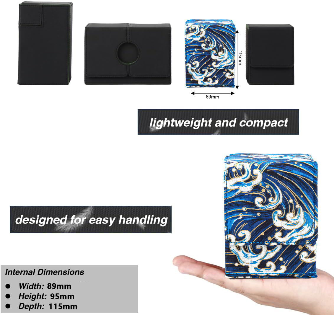 120+ Trading Card Deck Box Wit - огляд і ціна Board Game Organization