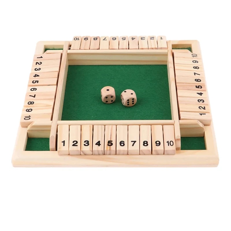 Deluxe Four Sided 10 Numbers S - огляд і ціна Board Game Organization