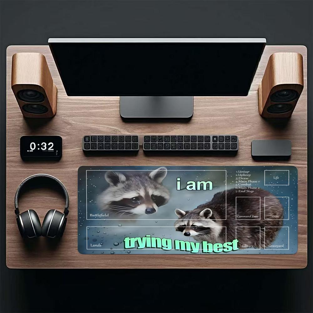 Try My Best Mouse Pad TCG Mous - огляд і ціна Play Mat Neoprene