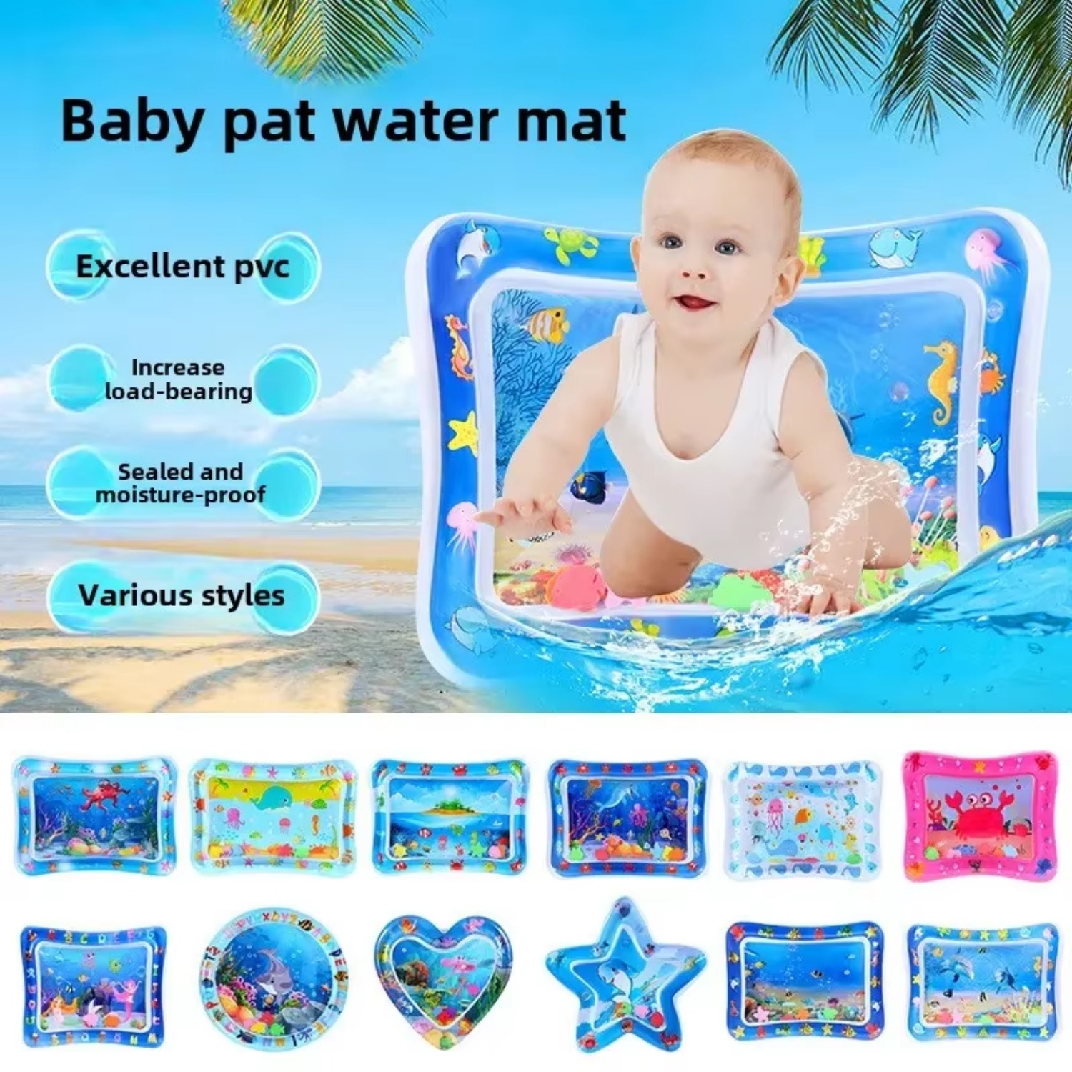 Large Baby Play Mat Summer Inf - огляд і ціна Play Mat Neoprene